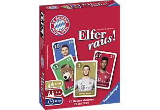 RAVENSBURGER FC Bayern München Elfer raus! Ravensburger® Kartenspiele Mehrfarbig
