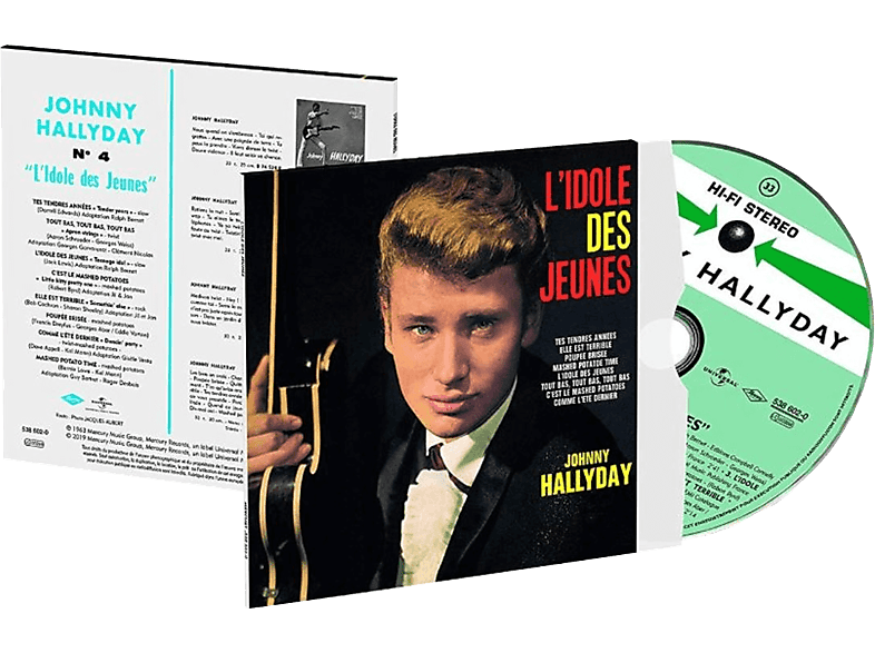 Johnny Hallyday - L'idole Des Jeunes CD