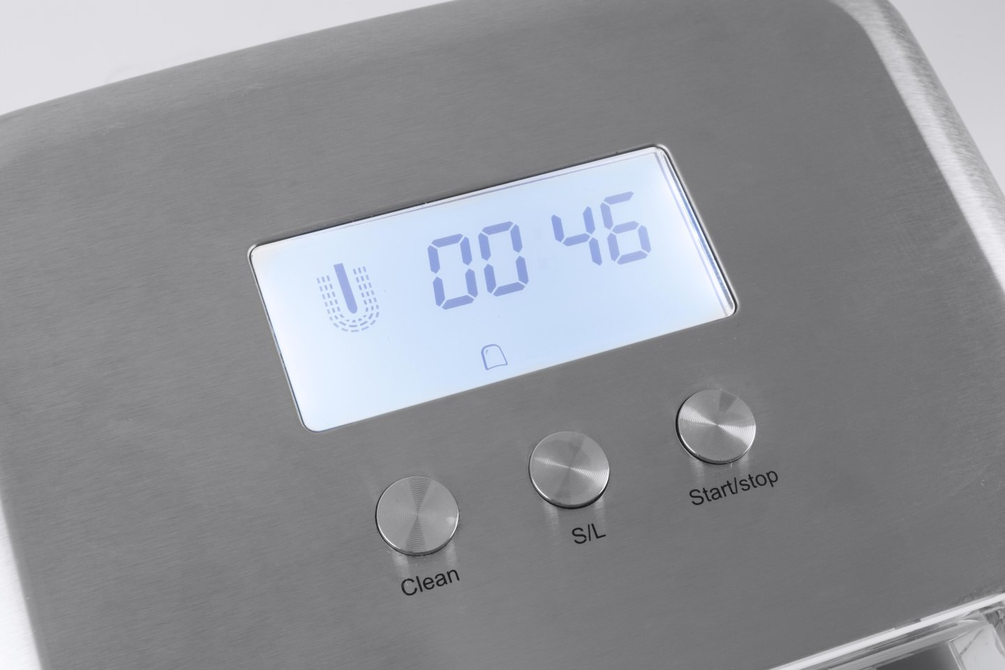 CASO Eiswürfelbereiter Ice Chef Pro Edelstahl 3302 Eiswürfelbereiter (120 Watt,  2,2 l, Silber)