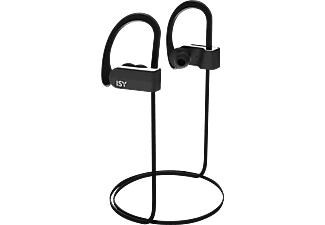 ISY IBH 3500 - Écouteurs Bluetooth avec crochets auriculaires  (In-ear, Noir)