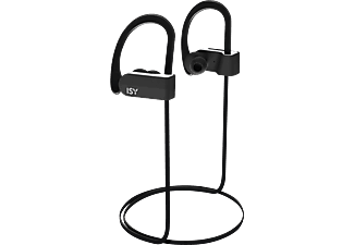 ISY IBH 3500 - Bluetooth Kopfhörer mit Ohrbügel (In-ear, Schwarz)