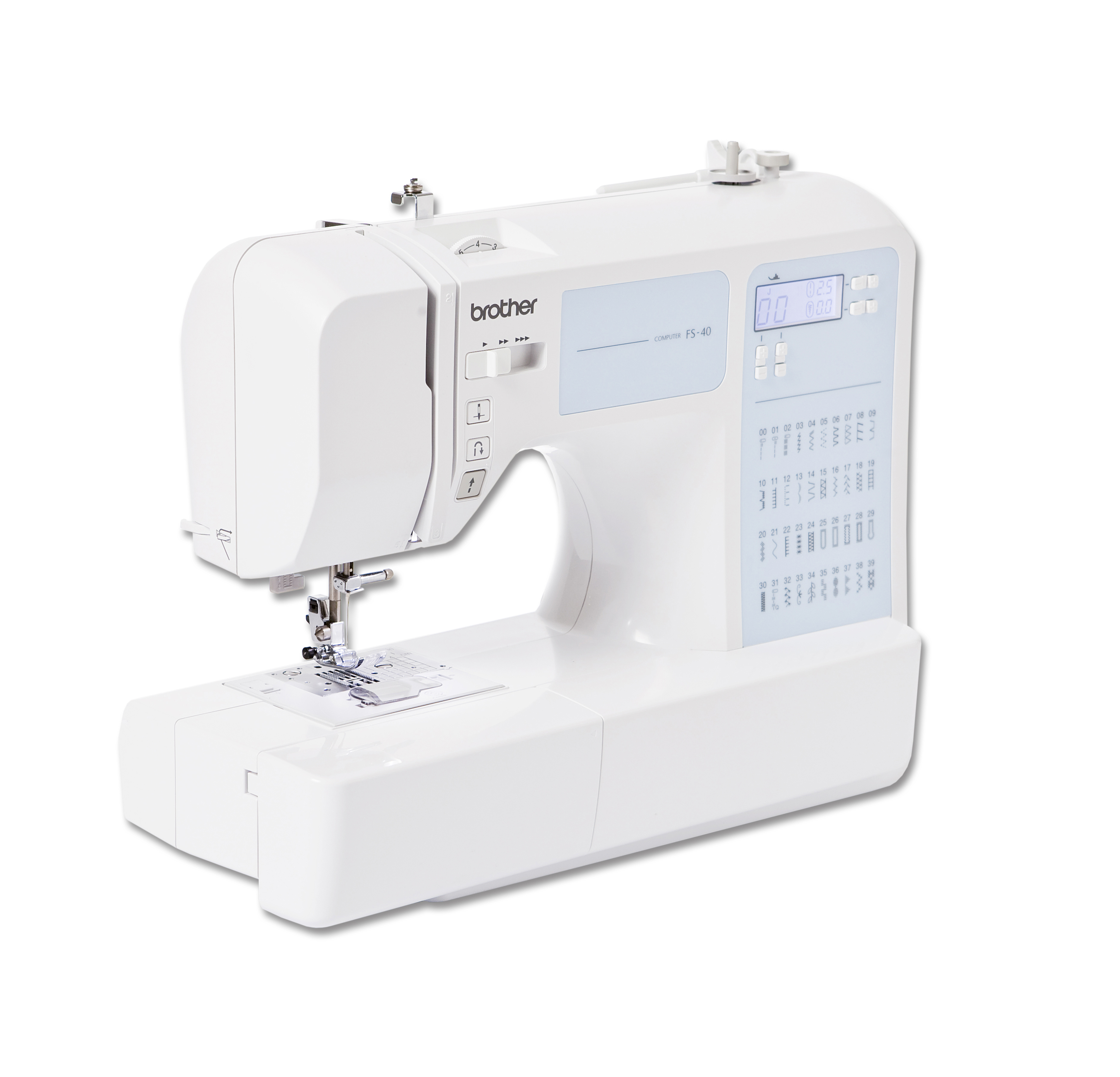 BROTHER FS40 (40 Stiche) Computer-Nähmaschine (40 Watt)