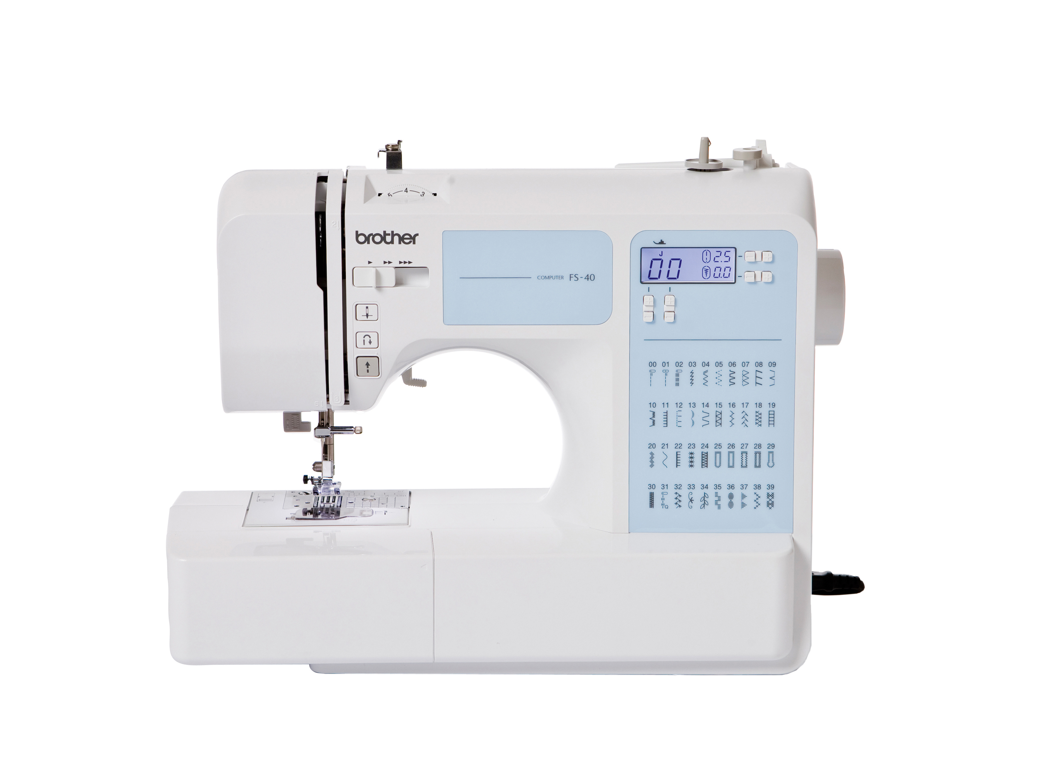 BROTHER FS40 (40 Stiche) Computer-Nähmaschine (40 Watt)
