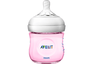 PHILIPS AVENT SCF031/17 Natural cumisüveg, 125 ml, rózsaszín