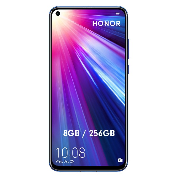 Móvil - Honor View 20, Azul, 256 GB, 8 GB RAM, 6.4" Full HD+, Kirin 980, 4000 mAh, Android