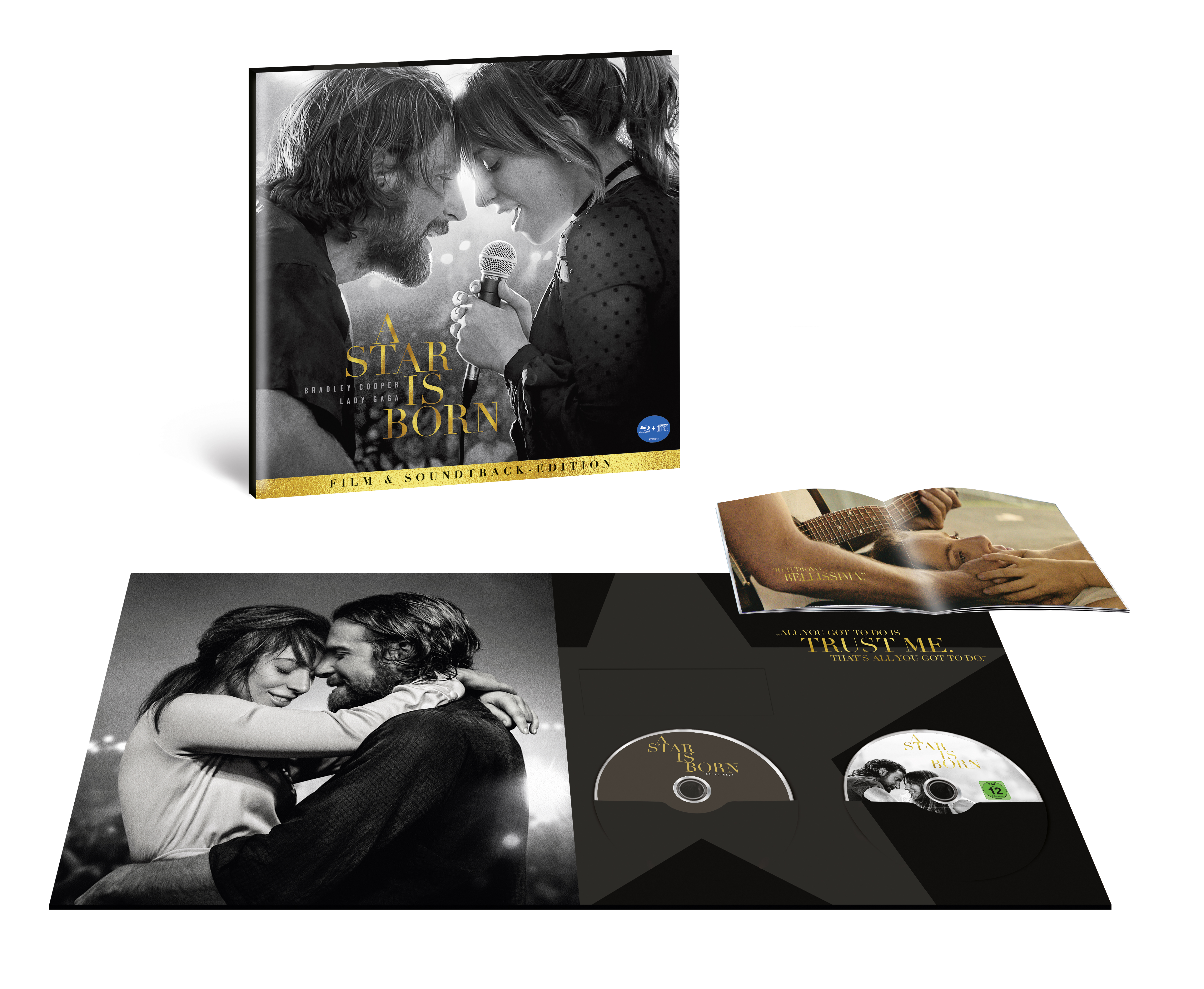 A Star is Born: Exklusive Vinyl-Edition – 1.500 nummeriert Blu-ray + CD