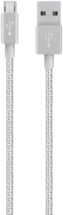 BELKIN F2CU021bt04-SLV MIXIT UP Metallic Micro USB - kábel, 1.2m,ezüst