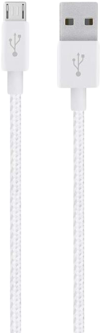 BELKIN F2CU021bt04-WHT MIXIT UP Metallic Micro USB - kábel, 1.2m, fehér