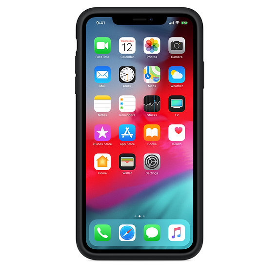 APPLE Smart Battery Case, Backcover, Apple, iPhone XS Max, Schwarz