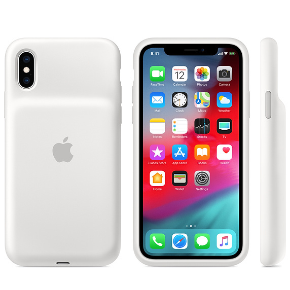 APPLE Smart Battery Case, Backcover, Apple, iPhone XS, Weiß