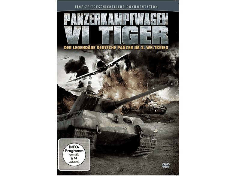 VI Deutsche DVD Legendäre Tiger-Der Panzerkampfwagen 2. Panzer im Weltkrieg