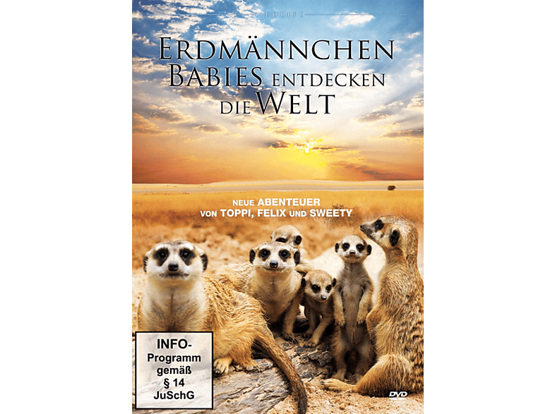 Erdmännchen-Babies Entdecken Die Welt DVD