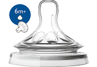 PHILIPS AVENT SCF046/27 Natural etetőcumi, 2 db, 6 hó+