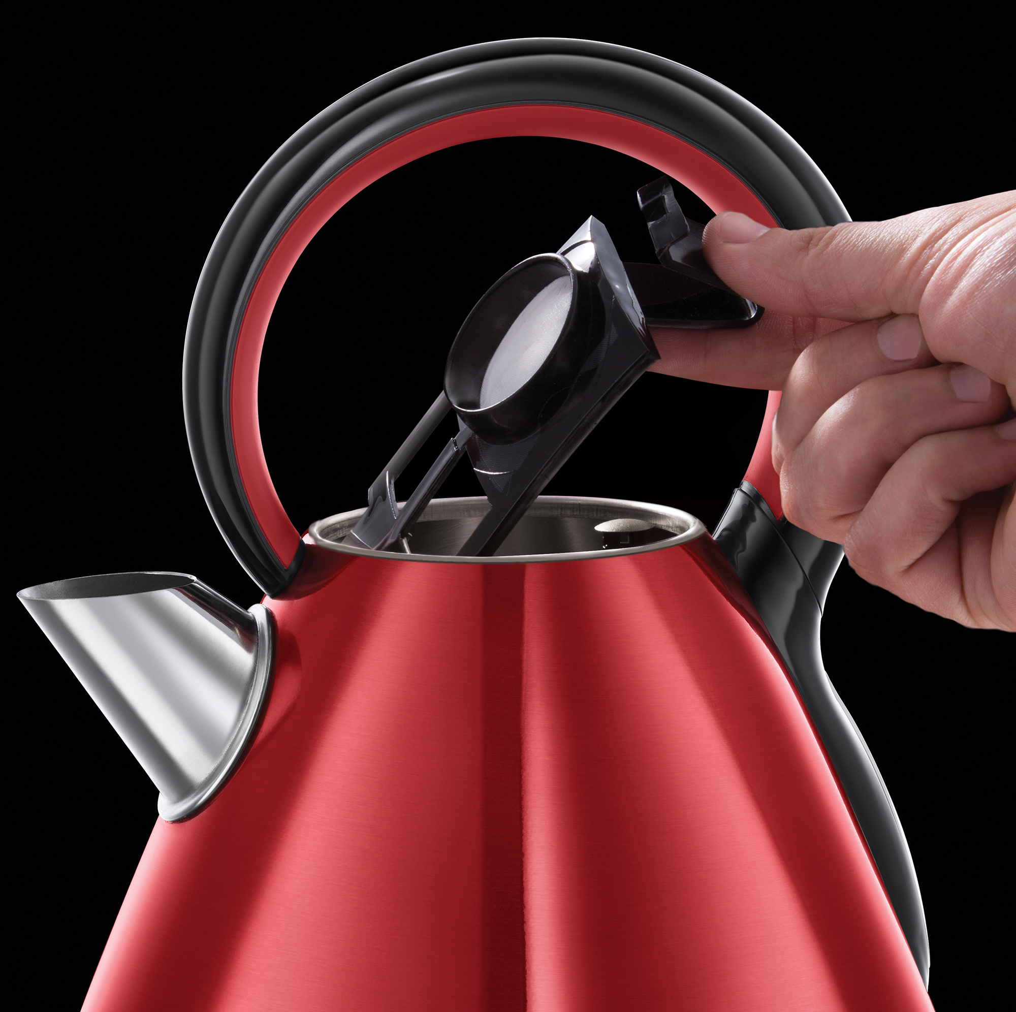 RUSSELL HOBBS Legacy Quiet Boil 21885-70 Rood