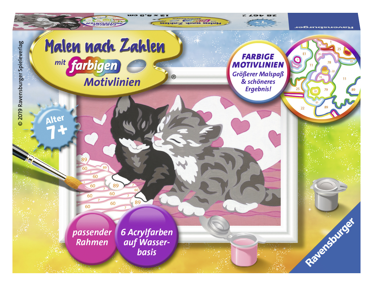 RAVENSBURGER Kuschelkatzen MnZ Serie F
