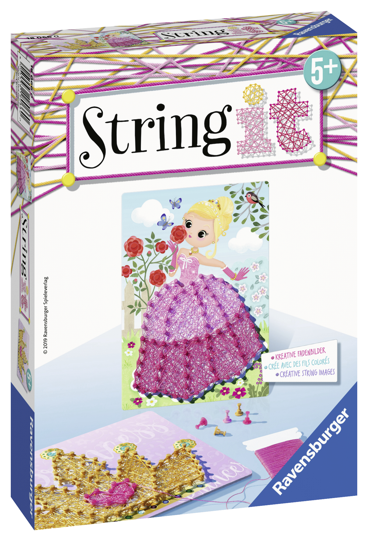 RAVENSBURGER String it Mini: Pink Princess String It