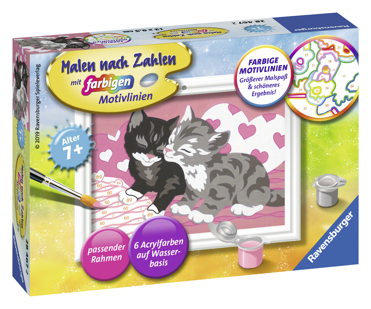 RAVENSBURGER Kuschelkatzen MnZ Serie F