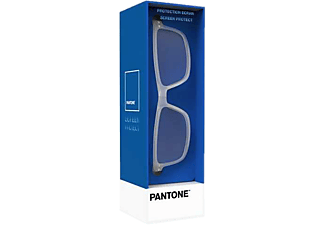 PANTONE N° Four Crystal Mat - Arbeitsplatzbrille (Weiss/Transparent)