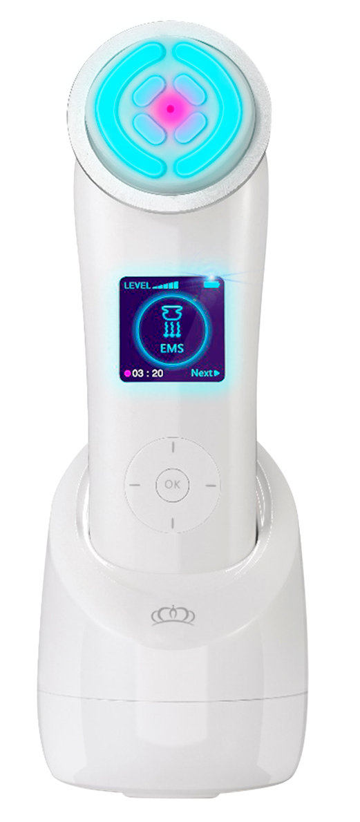 Tratamiento facial y corporal - Drakefor DKF-Nanoskin, Multifunción, Wi-Fi, Bluetooth, Blanco