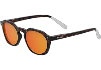 PANTONE N° Five Ecaille Fonce - Occhiali da sole (Nero/Arancione)