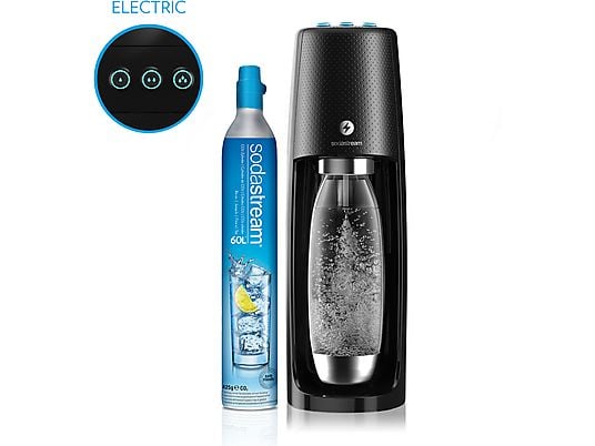 SODASTREAM Spirit One Touch Zwart