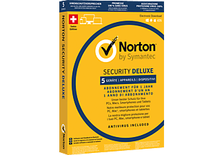 Norton Security Deluxe 2017 - Swiss Edition (5 Geräte - 1 Jahr) - PC - Deutsch