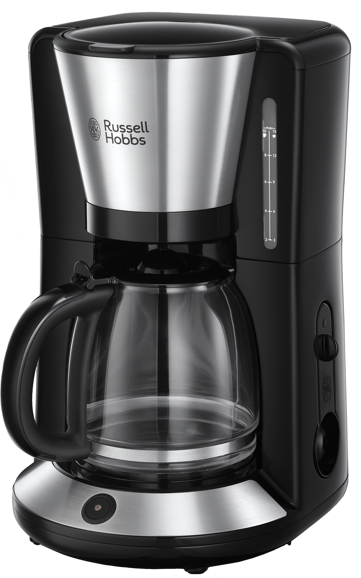 Russell Hobbs 24010-56 Adventure - Koffiezetapparaat Inhoud Watertank 125 L Type Kan Glazen Kan Zilver
