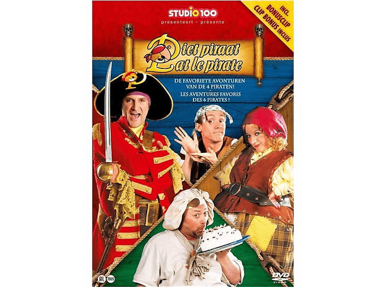 Piet Piraat: De Favoriete Afleveringen van de 4 Piraten - DVD