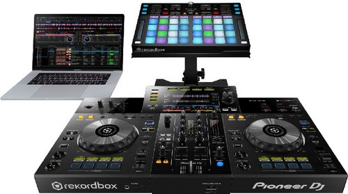 Controlador DJ - Pioneer XDJ-RR, 2 canales, Funciones mesa de mezclas, Rekordbox dj