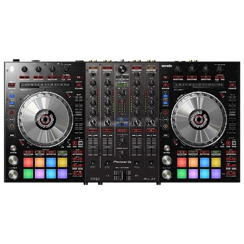 Controlador DJ - Pioneer DDJ-SX3, 4 canales Serato DJ Pro, 4 Hot Cues, 2 Phono