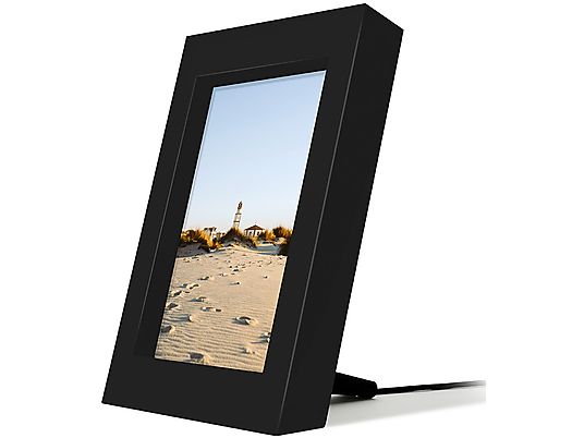 TWELVE SOUTH Powerpic Frame - Cadre photo élégant avec chargeur sans fils (Noir)