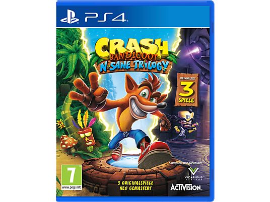 Crash Bandicoot N. Sane Trilogy - PlayStation 4 - Allemand