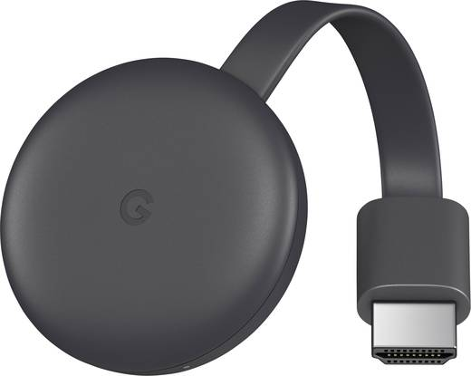 GOOGLE Chromecast 3 2018, schwarz (GA00439-AT)