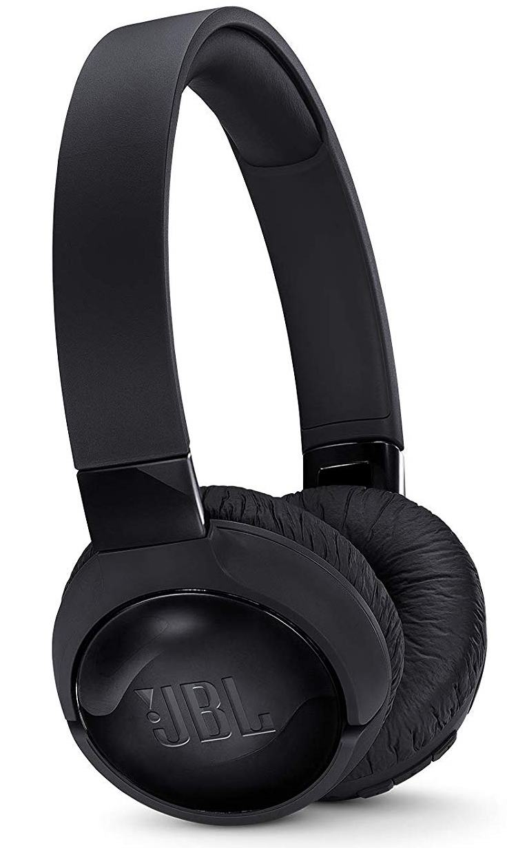 Auriculares inalámbricos - JBL Tune 600BTNC, Bluetooth, Llamadas, Pure Bass, Cancela ruido, Negro