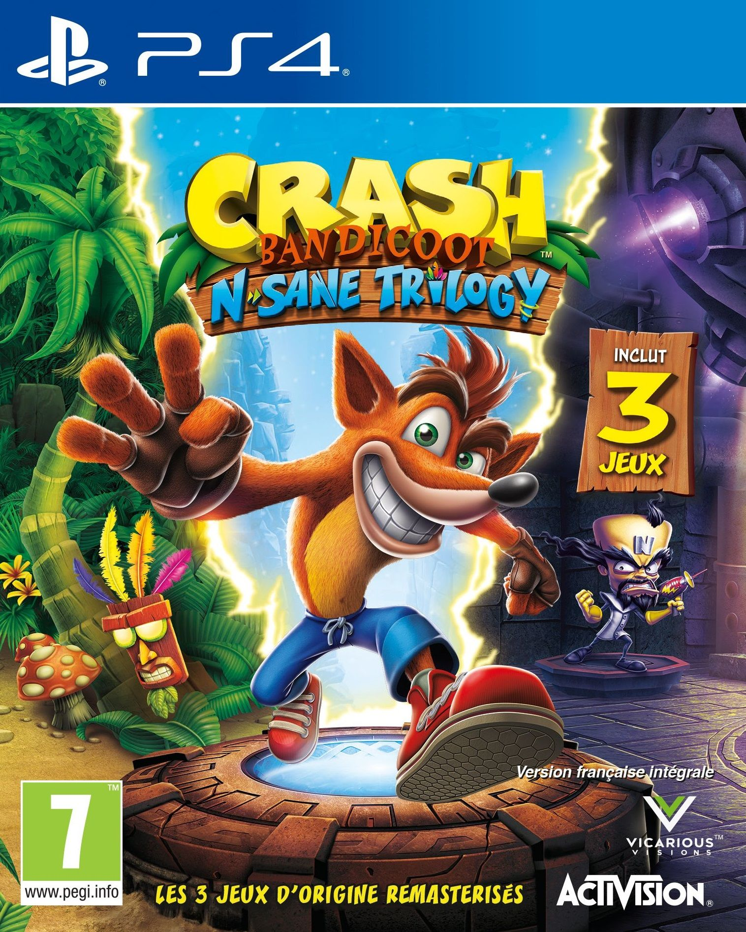 Crash Bandicoot N. Sane Trilogy - PlayStation 4 - Francese