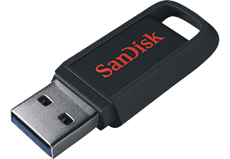 SANDISK Ultra Trek™ - Clé USB  (128 GB, Noir)