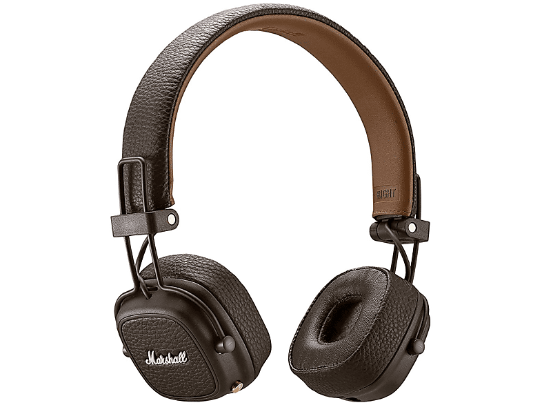 Marshall Major IV - Auriculares Bluetooth - 80 hrs. batería - Marrón