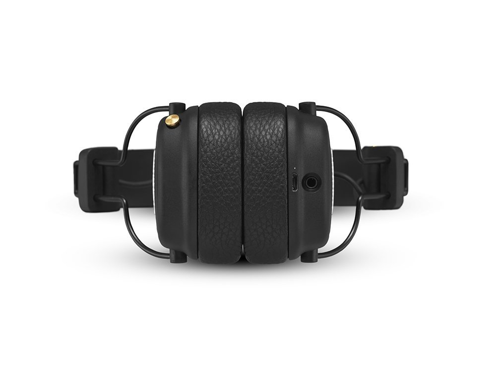 Auriculares inalámbricos - Marshall Major III Bluetooth, Plegables, Drivers dinámicos 40 mm, Negro