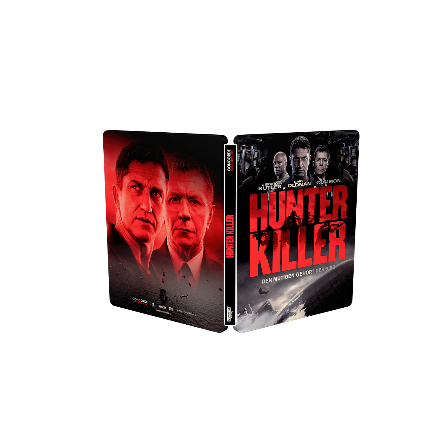 Hunter Killer (Limited Steelbook) 4K Ultra HD Blu-ray + Blu-ray
