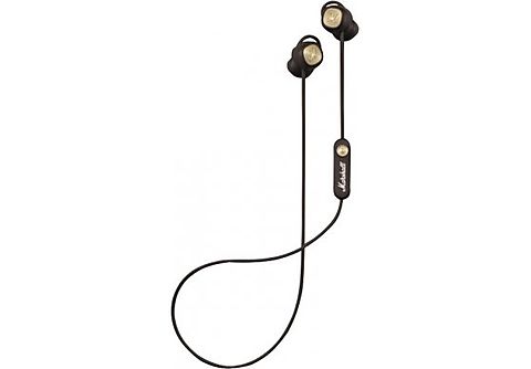 REACONDICIONADO Auriculares inalámbricos - Marshall Minor II Bluetooth, Botón, Micrófono, Marrón