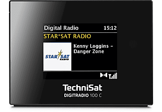 TECHNISAT DIGITRADIO 100C - Digitalradio (DAB+, FM, Schwarz)