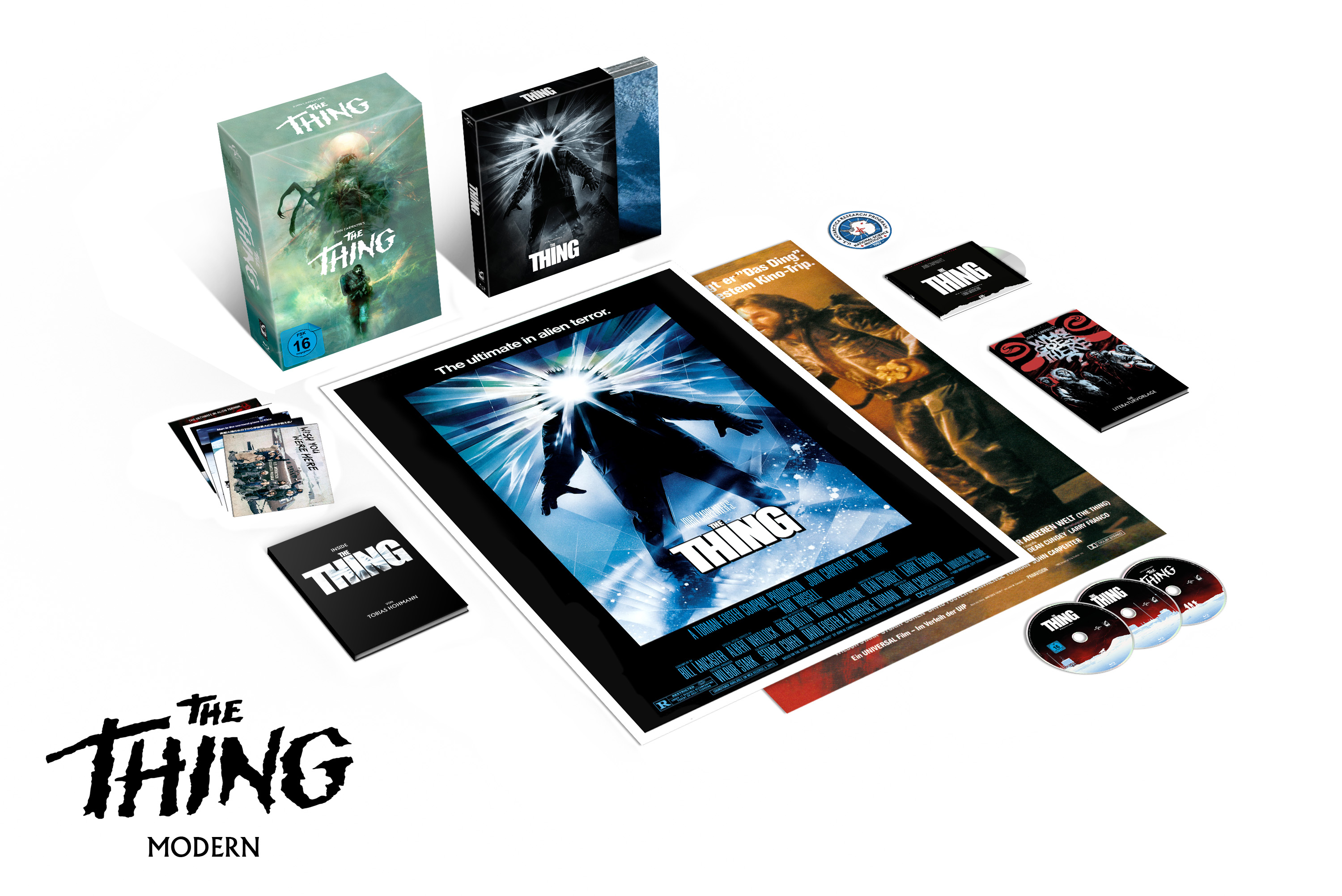 John Carpenter's THE THING: Deluxe Edition modern Blu-ray