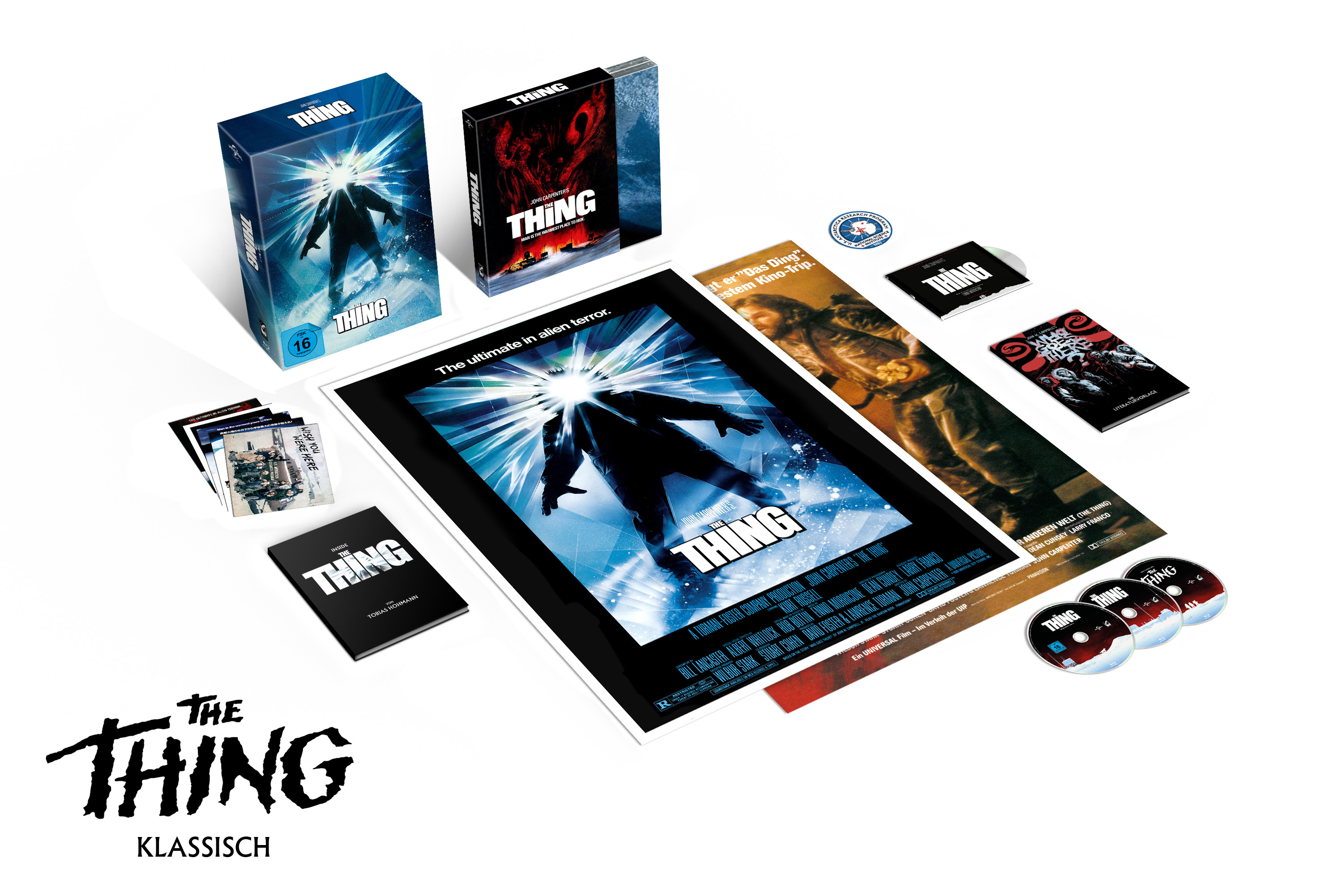 John Carpenter's THE THING: Deluxe Edition klassisch Blu-ray