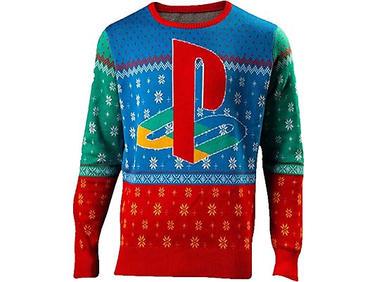 BIOWORLD Playstation Tokyo Jumper Christmas - Pullover (Mehrfarbig)