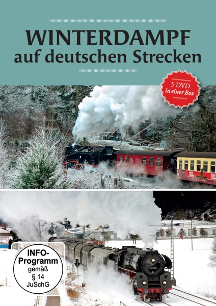 DVD Winterdampf Deutschen Strecken Auf