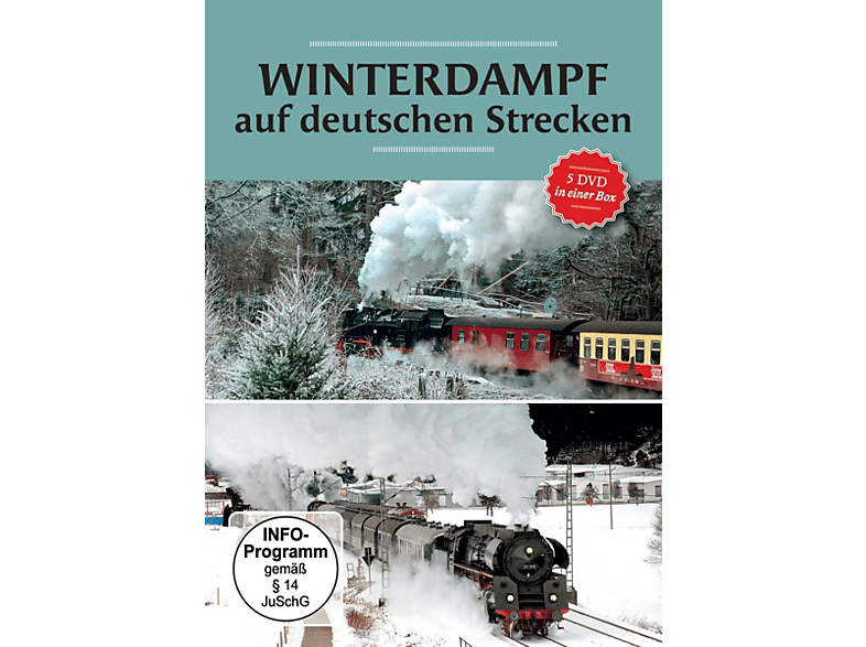 Winterdampf Auf DVD Strecken Deutschen