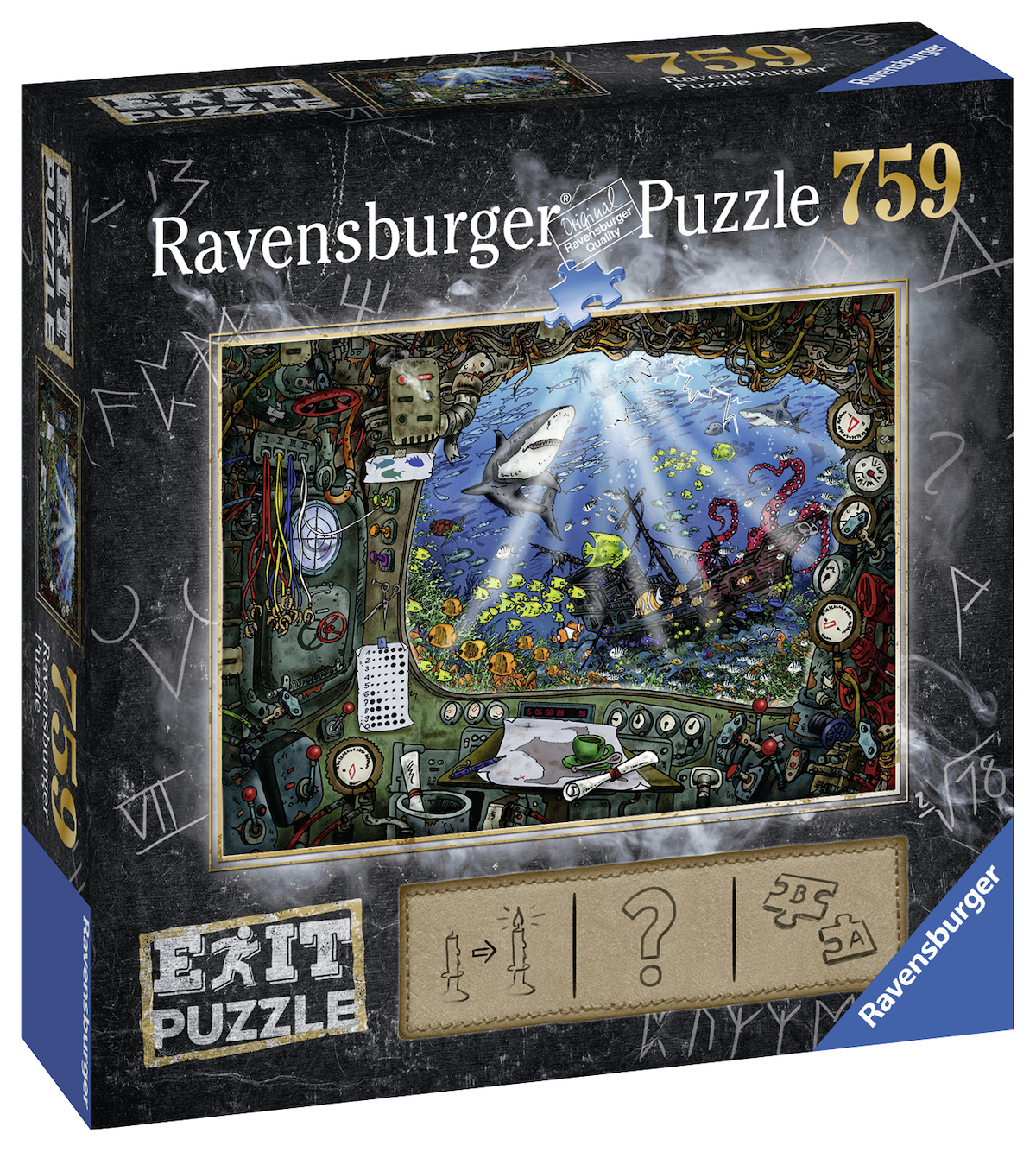 RAVENSBURGER EXIT Im U-Boot Puzzle