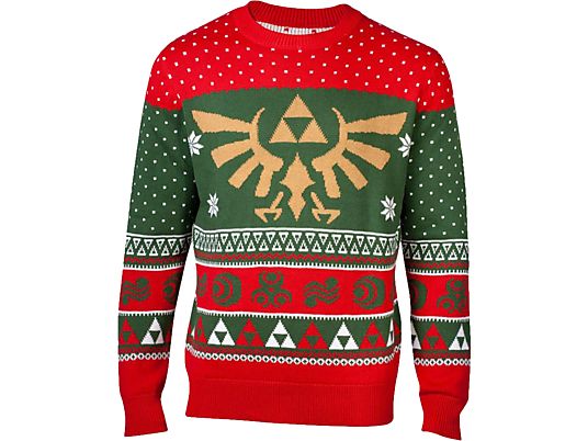 BIOWORLD In Hyrule Knitted Christmas - Pull (Multicolore)