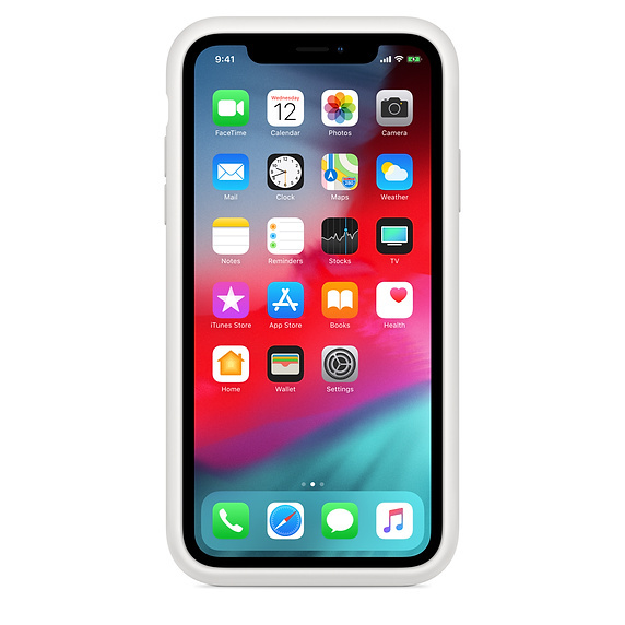 APPLE MU7N2ZM/A iPhone Smart Weiß Backcover, Apple, Battery, XR