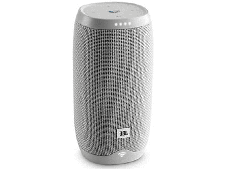 Altavoz inalámbrico - JBL Link 10, IPX7, 5 h autonomia, 16 W, Asistente Google, Blanco